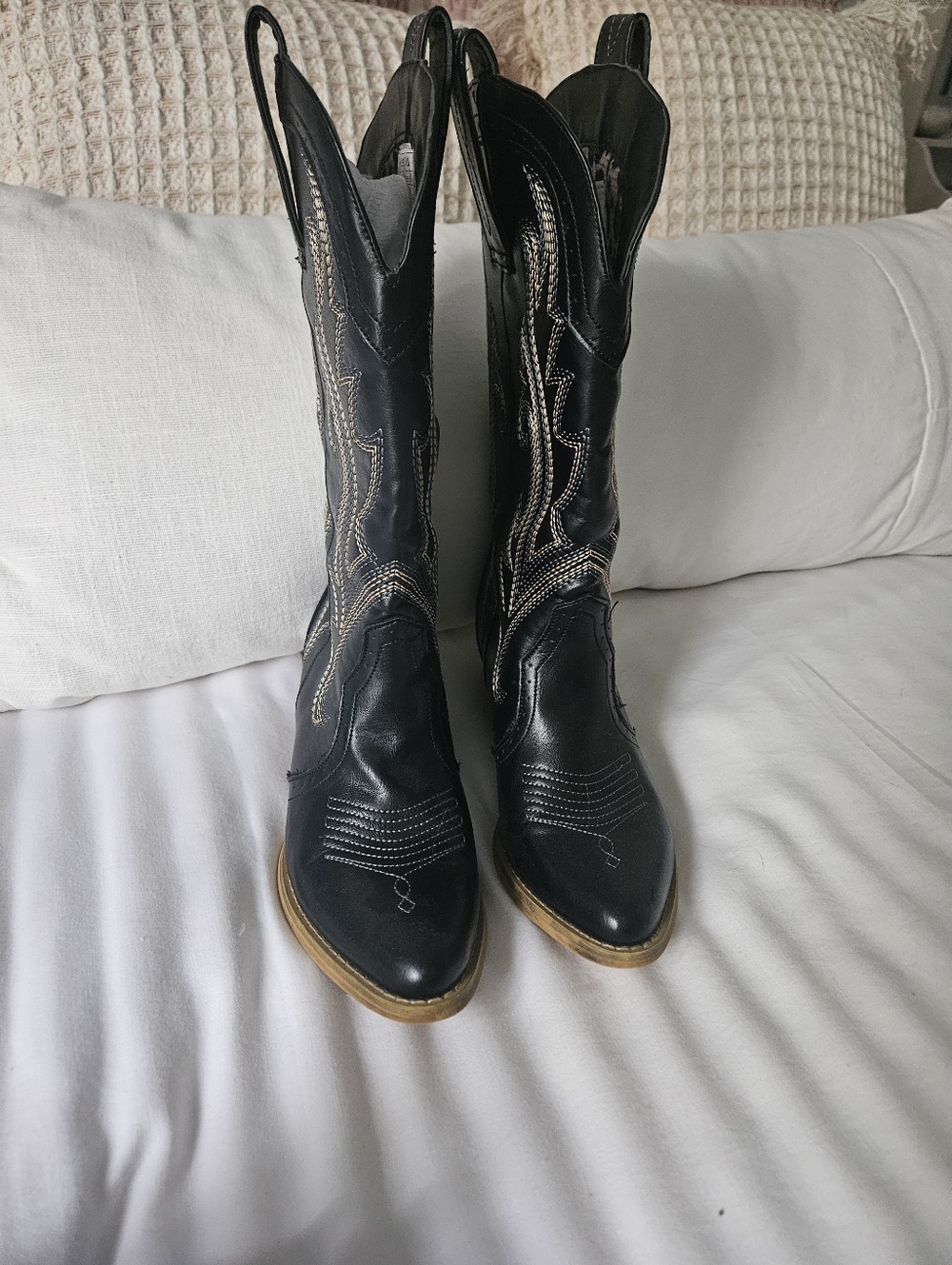 Black/brown Cowgirl Boots
